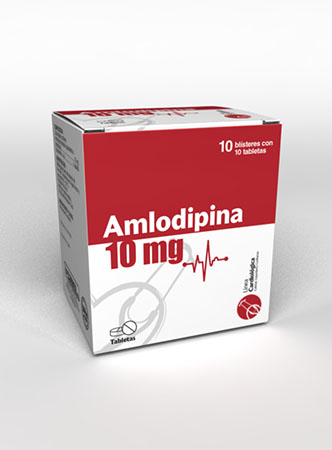 Amlodipina 10 mg Tabletas