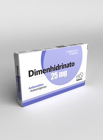 Dimenhidrinato Tabletas