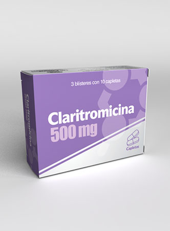 Claritromicina Capletas