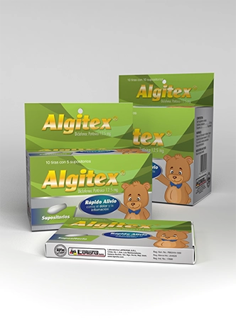 Algitex Supositorios Pediátricos