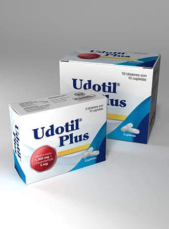 Udotil Plus 1000 + 5 mg Capletas